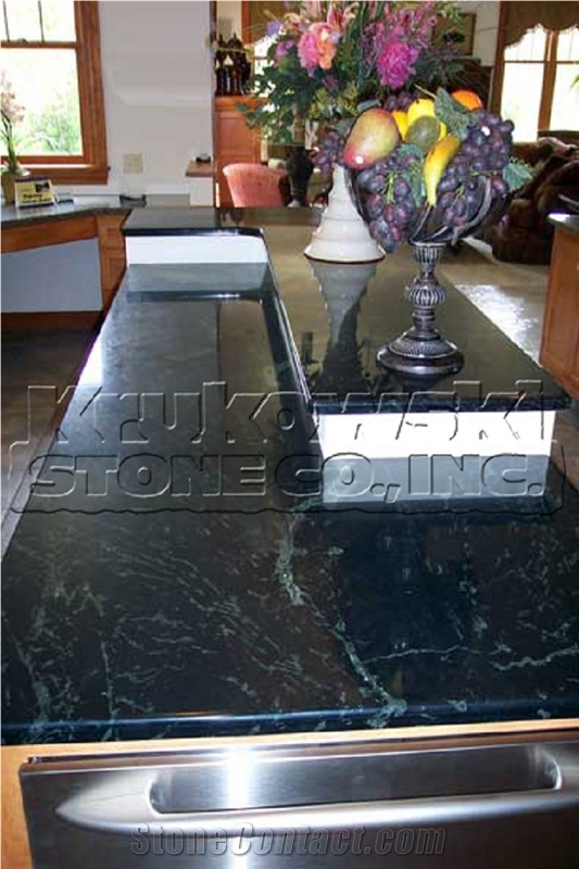 Aqua Grantique Polished Countertops