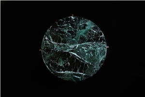 Nordst Green Round Marble Sofa Table