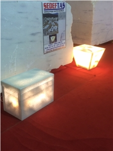 Kemalpasa White Marble Blocks