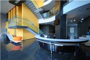 Granite Staircase and Flooring