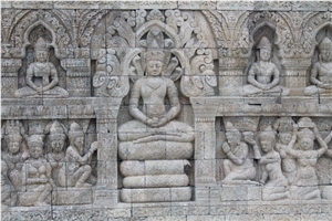 Buddha Relief Wall