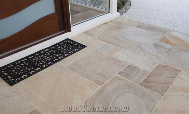 Western Sunset Sandstone Patio Pavements