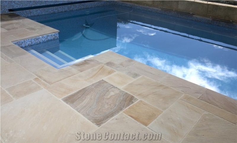 Western Sunset Sandstone Patio Pavements