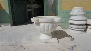 Marble Basin, Sink, Afyon White Marble Basin & Sink, Bathroom Basin