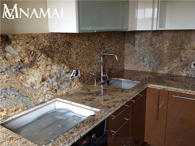 Exotic Granite Kitchen Countertop