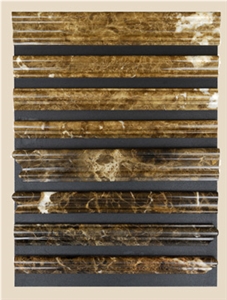 Dark Emperador Marble Moldings