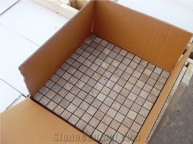 Mix Marble Travertine Mosaic