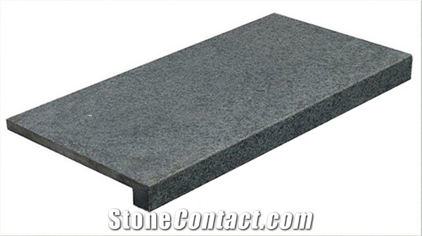 Silver Travertine Pool Coping