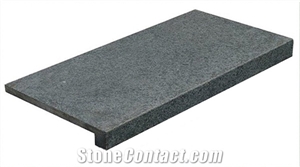 Silver Travertine Pool Coping