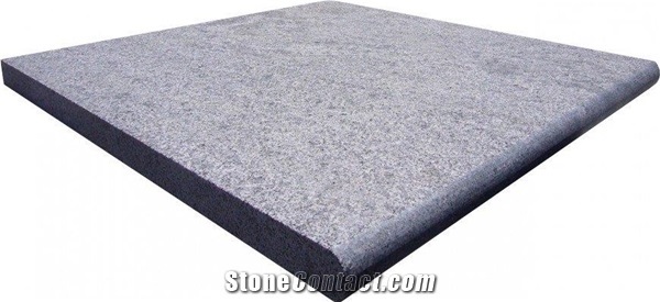 Silver Travertine Pool Coping