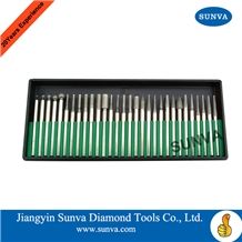 Sunva-Sp-1 Diamond Mounted Points 30pcs/Set /Diamond Burrs /Diamond Tools