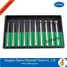 Sunva-Sz-4 Diamond Mounted Points 10pcs/Set Diamond Burr Sunva-Sz-4 Diamond Mounted Points 10pcs/Set Diamond Burr