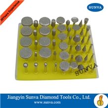 Sunva-Sz-8 Diamond Mounted Points 50pcs/Set