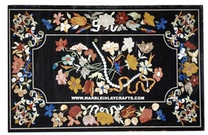 Stone Inlaid Semi Precious Table