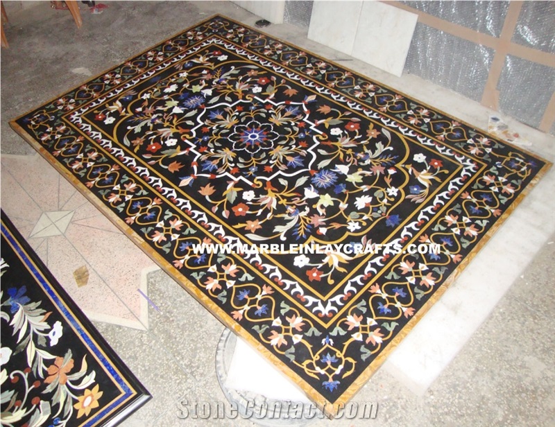 Stone Semi Precious Inlaid Table