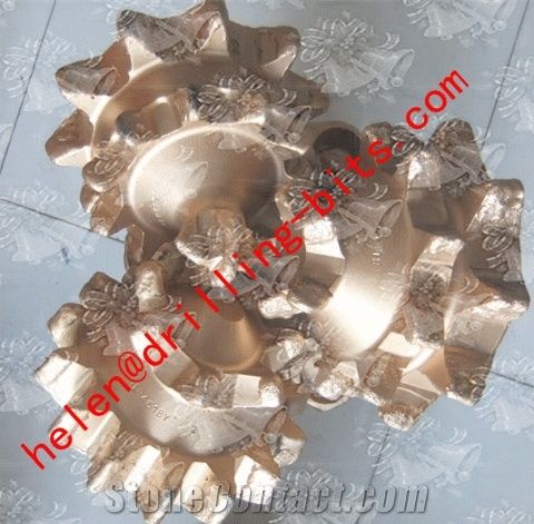 Api 12 1/4” Ha317 Steel Tooth Tricone Drill Bit / Rock Bit / Mill Teeth Tricone Roller Bit