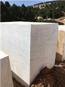 Pearl White Marble Blocks