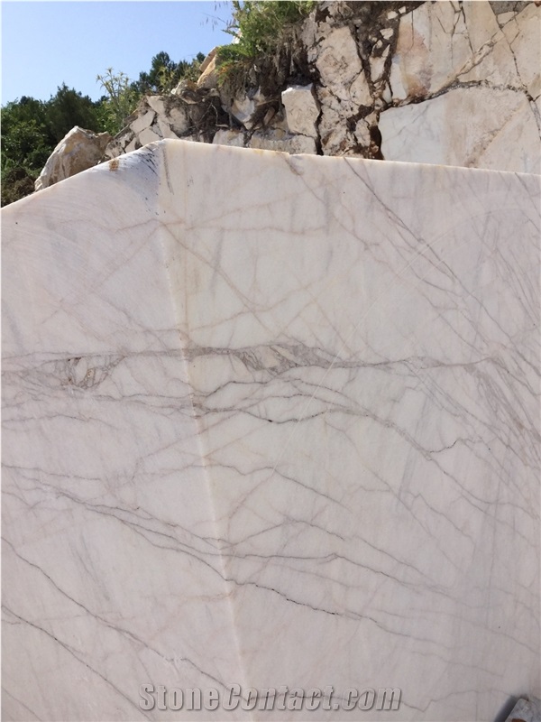 Pearl White Marble Blocks