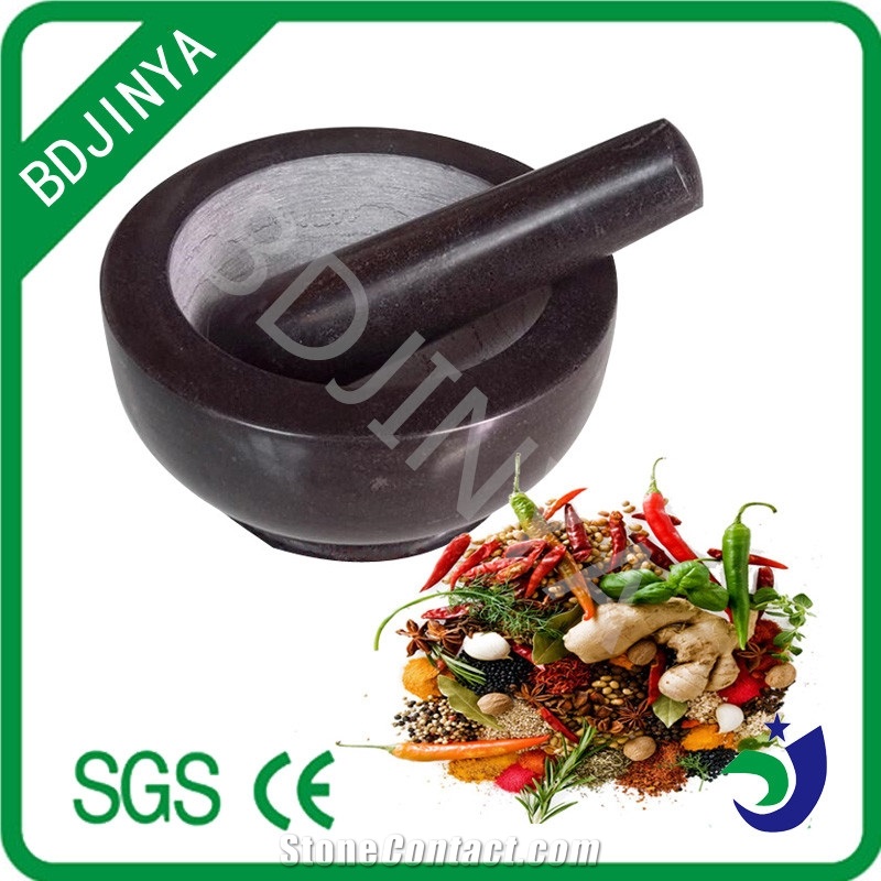 Natural Granite Mortar and Pastle