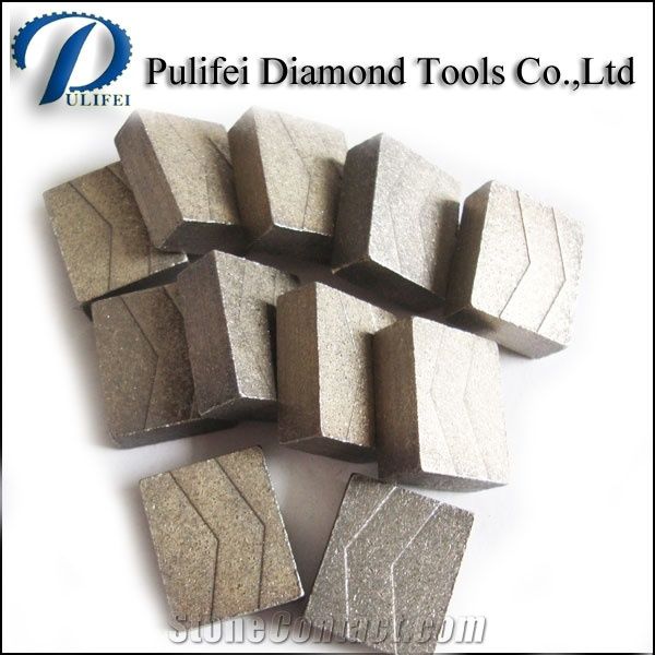 Blcok M V Shape Diamond Cutting Granite Segment for Marble Sandstone Stone Cutting Machine