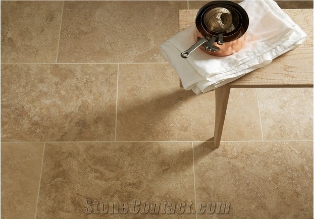 Classic Travertine Tiles, Honed and Filled