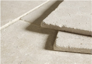 Dijon Tumbled Limestone Tiles Tumbled Edge and Surface