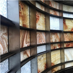 External Translucent Onyx Glass Laminate External Translucent Onyx Glass Laminate