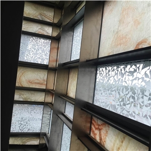 External Translucent Onyx Glass Laminate