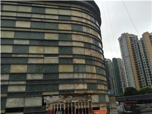 External Translucent Onyx Glass Laminate
