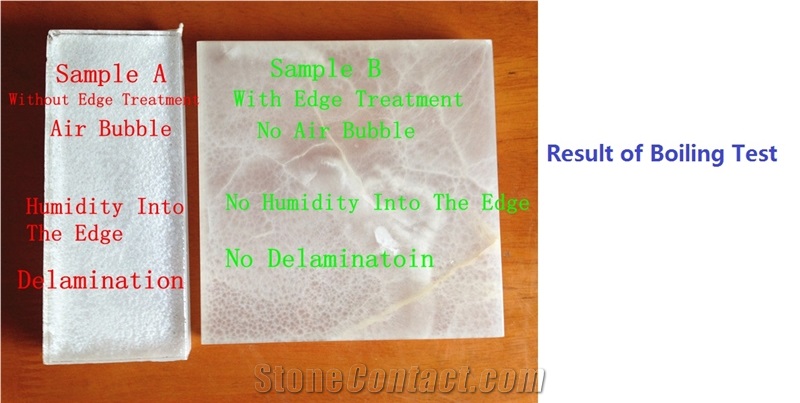External Translucent Onyx Glass Laminate