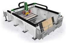 New Champion 5/2t Automatic bridge saw with 5 interpolated axes, CNC Bridge Cutting Machine