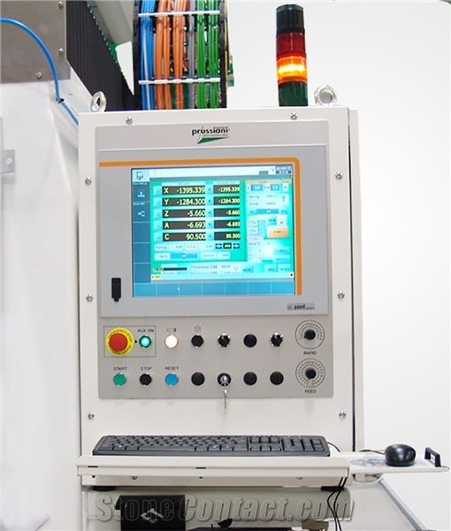 New Champion 5/2t Automatic bridge saw with 5 interpolated axes, CNC Bridge Cutting Machine
