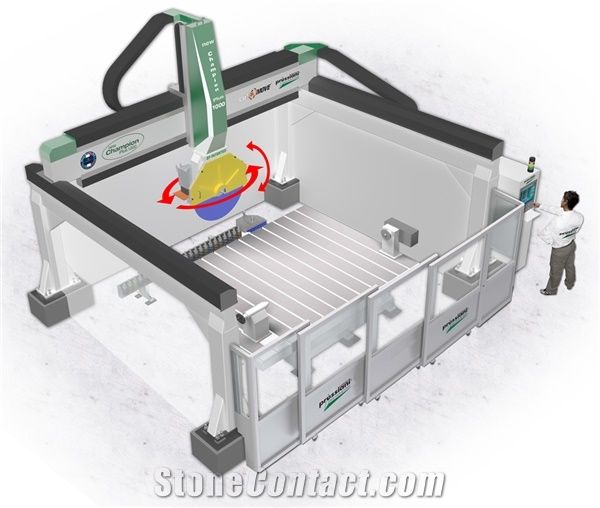 New Champion Plus 1000 - 5 Axes Milling Machines, Bridge Saw, Relief