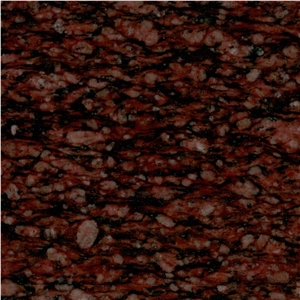 Cats Eye Granite Slabs, India Red Granite
