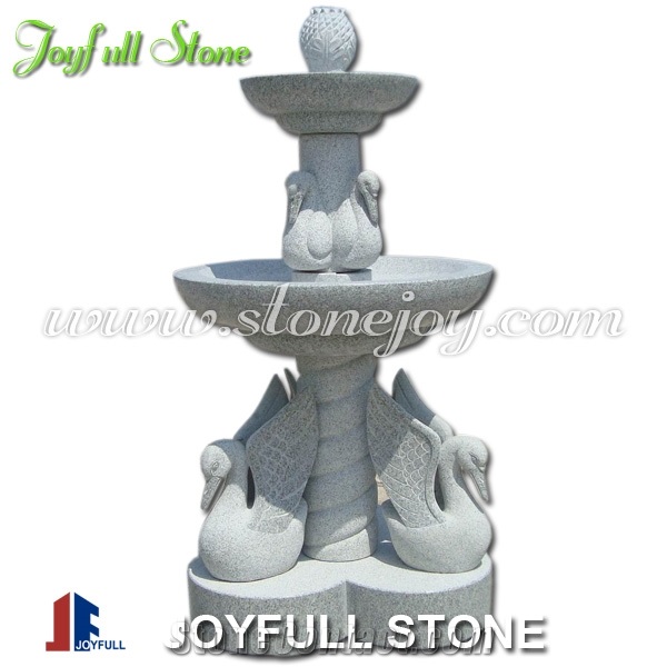 G603 Granite Fountain, Grey Granite Sculptured Fountain