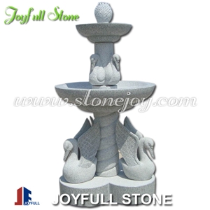 G603 Granite Fountain, Grey Granite Sculptured Fountain