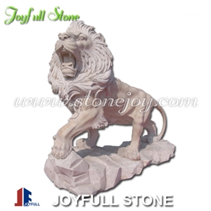Lion Sculpture, Marble Lion, Stone Carved Lion