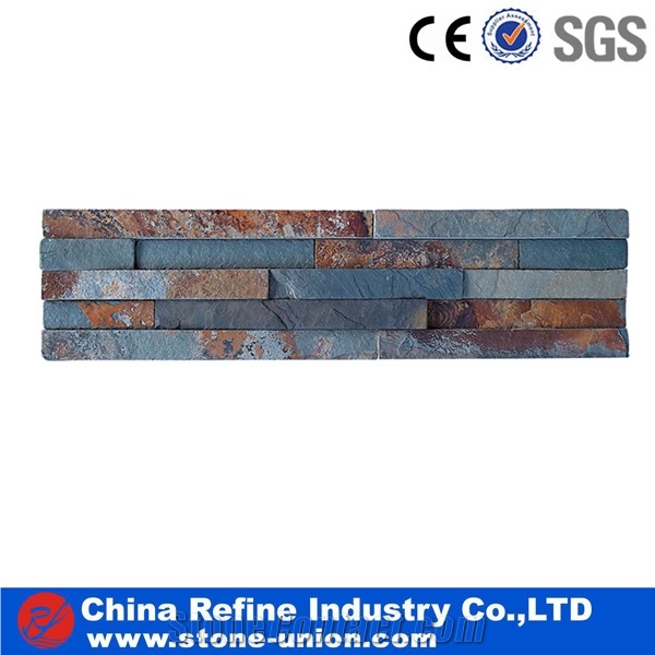 4/5/7 Strips Hot Sale Rusty Slate Culture Stone