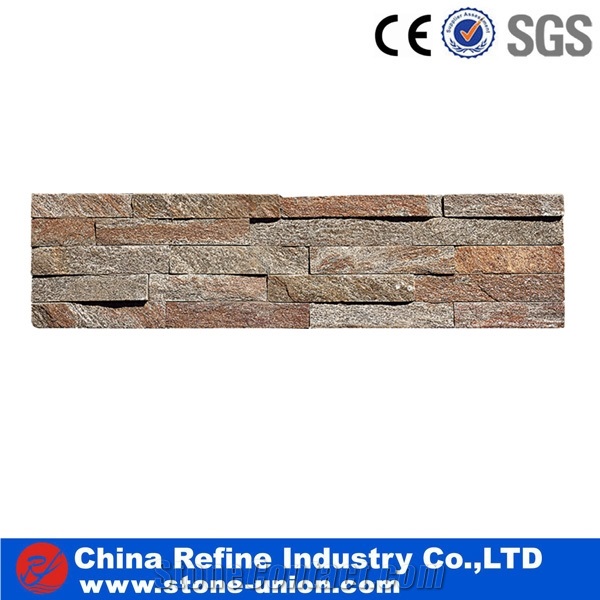 4/5/7 Strips Hot Sale Rusty Slate Culture Stone
