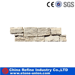 Multicolor New Home Decorative Cement Cultured Stone Wall