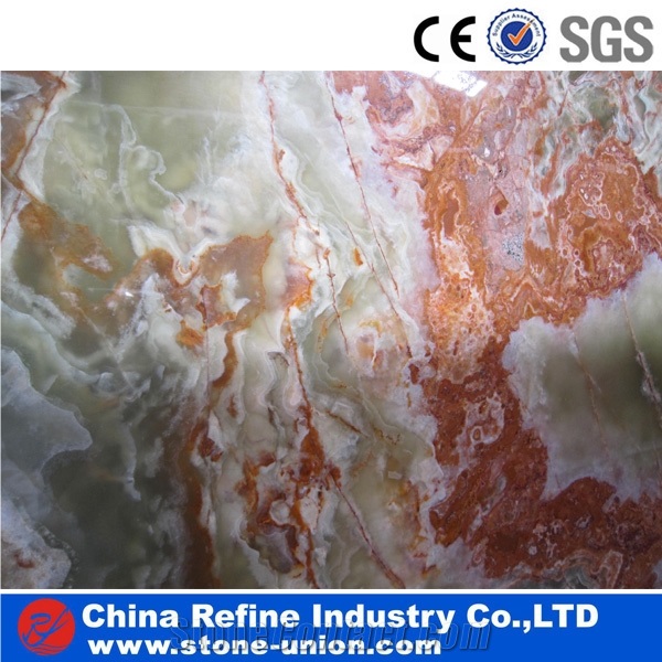 Dark Green Onyx Slabs