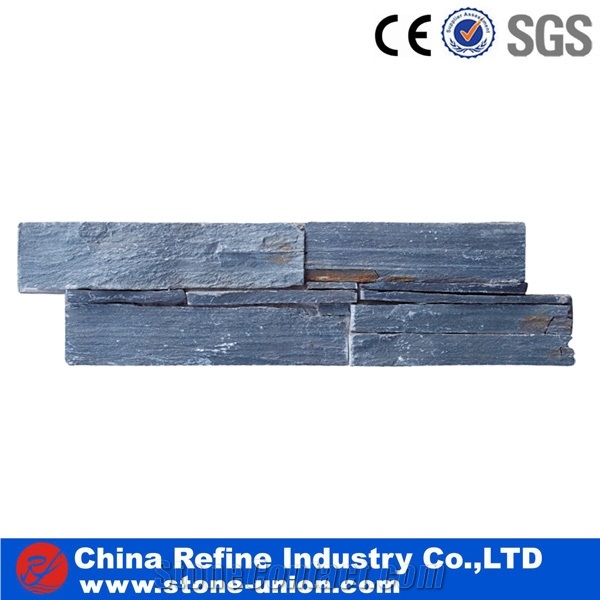 Grey Slate Ledgestone Panel Wall Tiles