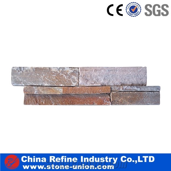 Grey Slate Ledgestone Panel Wall Tiles