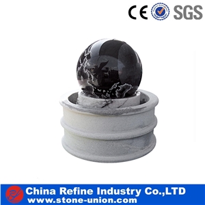 Multicolor Granite Ball Fountains, Floating Ball Fountains, Rolling Sphere Fountains