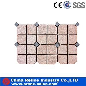 Multicolor Granite Cobble Stone,Cube Stone,Paving Sets,Cobblestone,Driveway Paving Stone,Walkway Pavers,Patio Pavers,Square Cube Stone,Garden Stepping Pavements