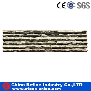 Pure White Mountain Surface Culture Stone For Wall Cladding