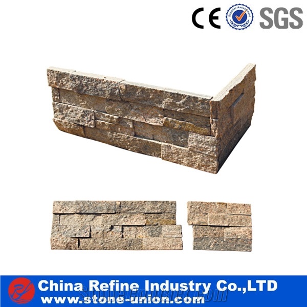Natural Rusty Slate Culture Stone Corners Wall Corner