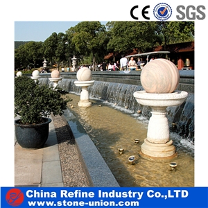 Water Ball Fountain , Cheap Stone Fountains For Sale