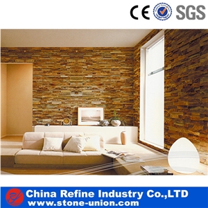 Z Shape Stacked Culture Stone Panels