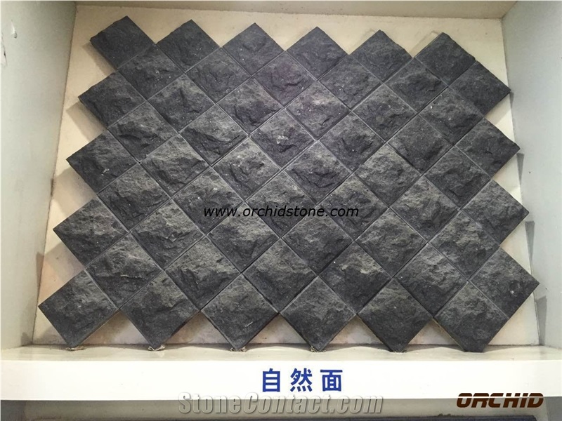G684 Black Basalt Stone Wall Decor,G684 Black Basalt Stacked Stone Culture Stone